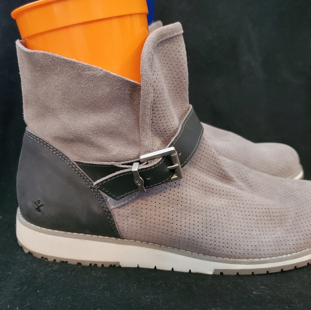 Suede Booties
